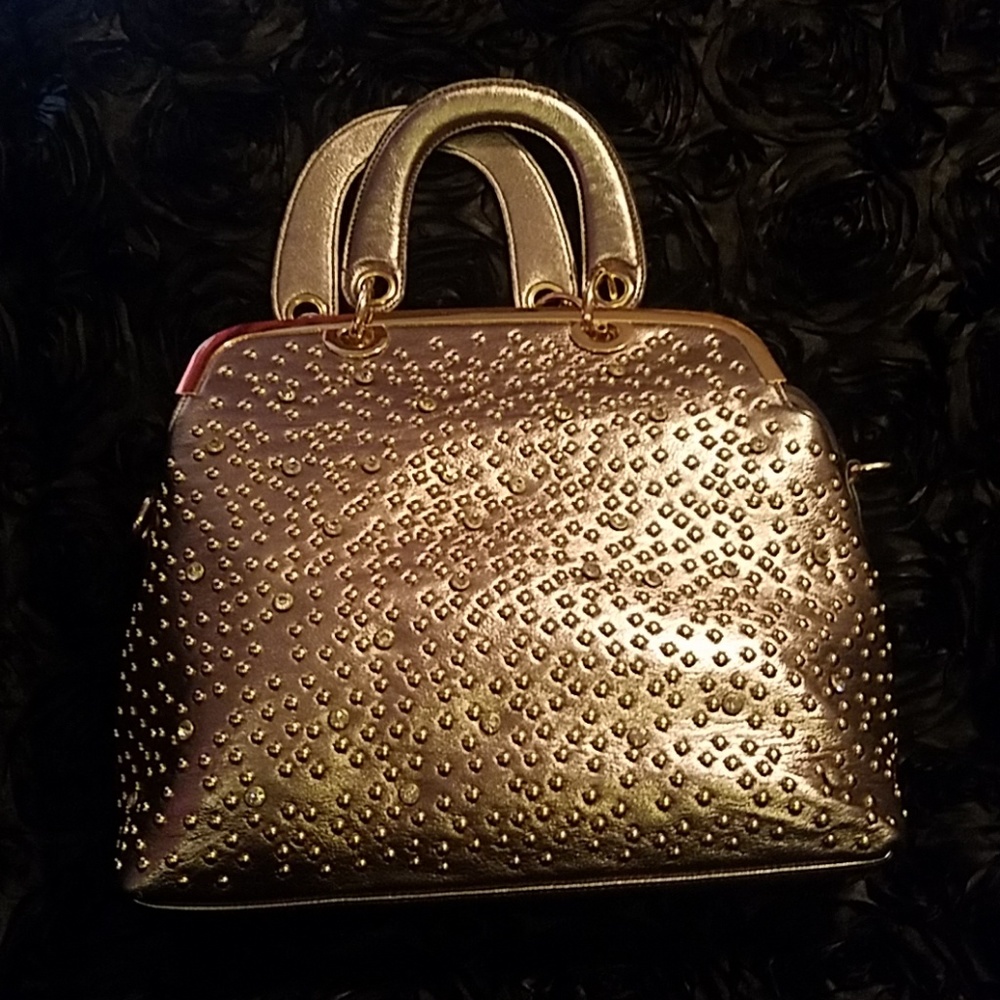 Bling and Stud rich handbag